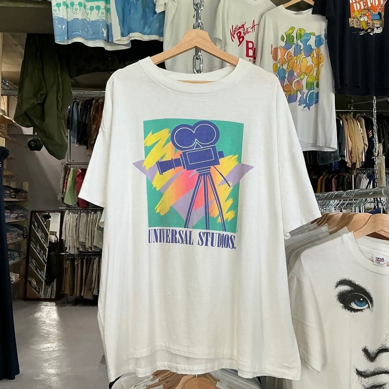 90s UNIVERSAL STUDIOS Tee ユニバーサルスタジオ Tシャツ - メルカリ