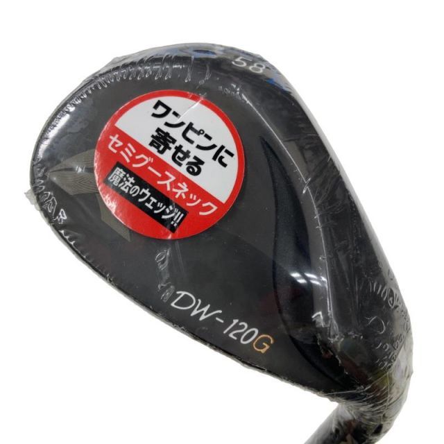 【中古】 キャスコ Dolphin Wedge DW-120G ブラック 58° ウェッジ WG Dynamic Gold (フレックスS) メンズ 男性用 右利き 右用 Nランク ゴルフクラブ