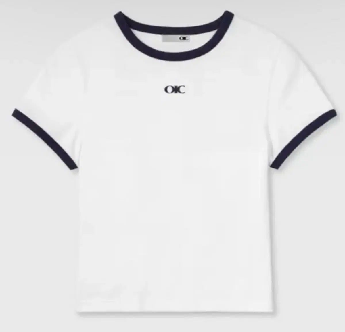 未開封新品 O!Oi リンガー Tシャツ アイボリー