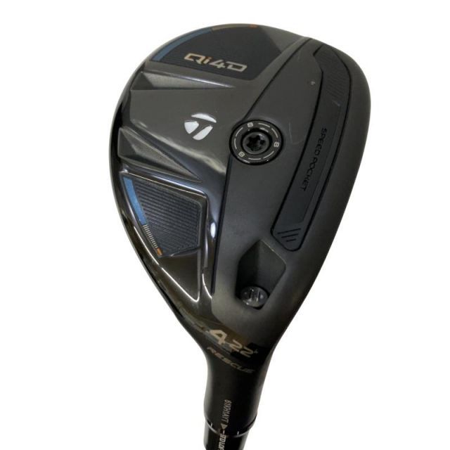 【中古】 テーラーメイド Qi4D U4 ユーティリティ UT REAX 85(Qi4D UT) (フレックスS) メンズ 男性用 右利き 右用 Bランク ゴルフクラブ
