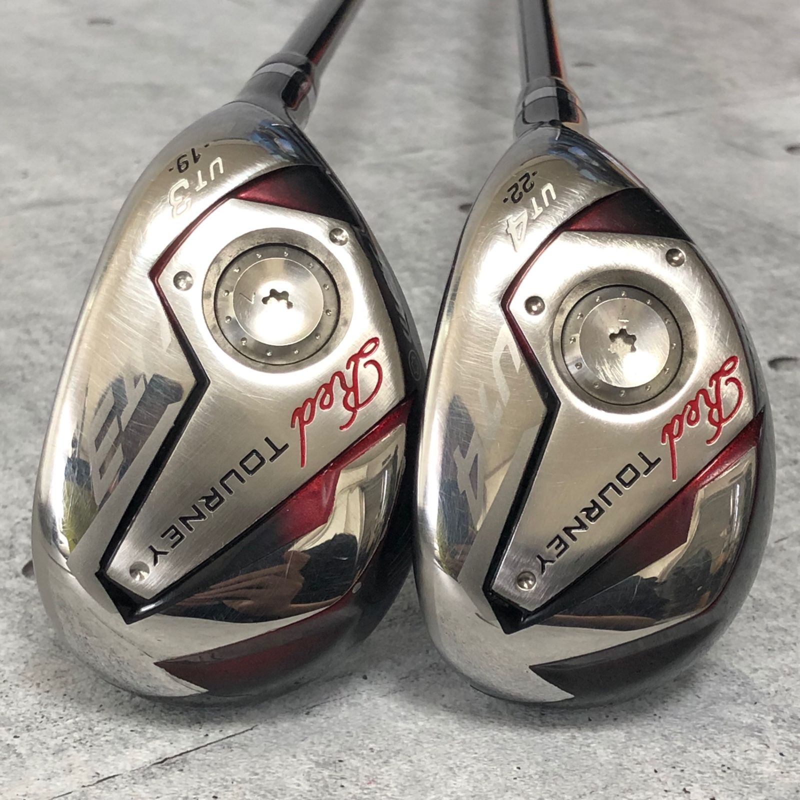 MacGregor マグレガー Red TOURNEY レッドターニー 3UT 4UT 2本 メンズゴルフ クラブ ウッド 単品 初心者 入門