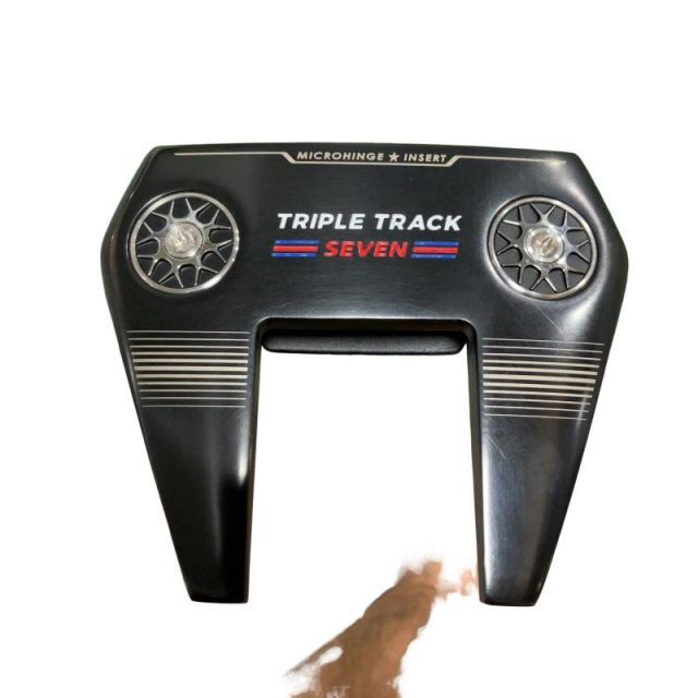 【中古】 オデッセイ TRIPLE TRACK SEVEN S 34インチ パター PT STROKE LAB BLACK (フレックスその他) メンズ 男性用 右利き 右用 Bランク ゴルフクラブ