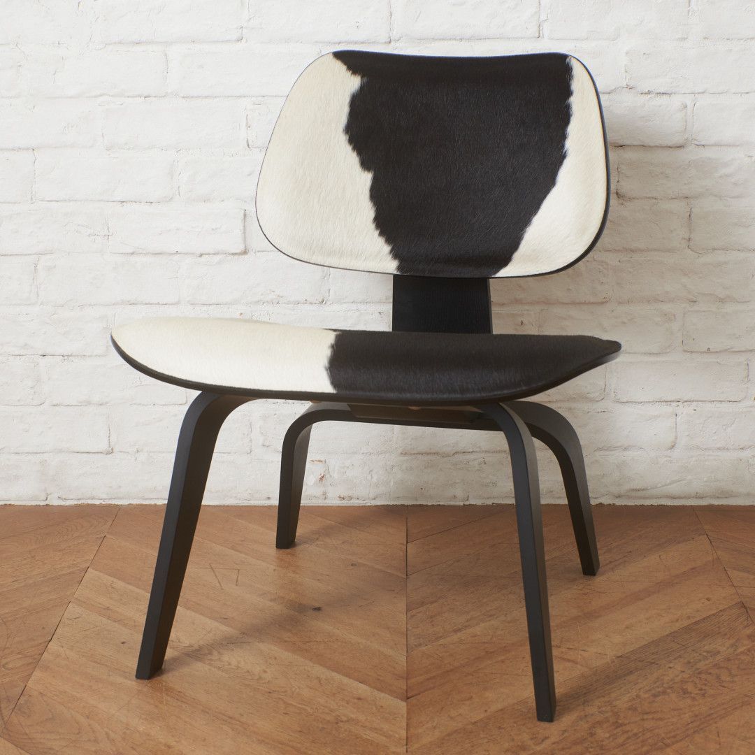 レア 限定 Vitra イームズ LCW ラウンジチェア ウッド ハラコ チェア イージーチェア 名作 椅子 ヴィトラ ミッドセンチュリー 100554