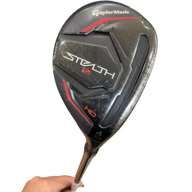 【中古】 テーラーメイド STEALTH2 HD U4 ユーティリティ UT TENSEI RED TM60(STEALTH UT) (フレックスS) メンズ 男性用 右利き 右用 Dランク ゴルフクラブ