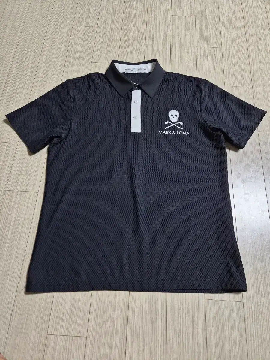 MARK & LONA マークアンドロナ ブラック 半袖 ポロTシャツ