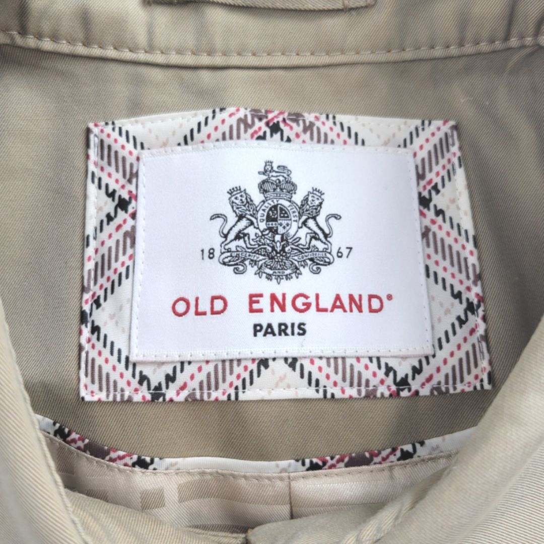 美品】OLD ENGLAND オールドイングランド スプリングコート 長袖