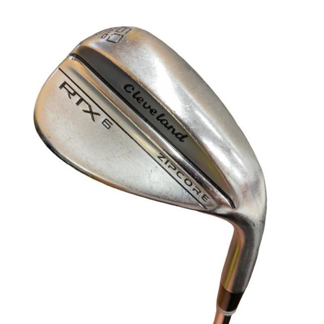 【中古】 クリーブランド Cleveland RTX-6 ZIPCORE ツアーサテン 60°/10° MID ウェッジ WG リシャフト (フレックスその他) メンズ 男性用 右利き 右用 Dランク ゴルフクラブ
