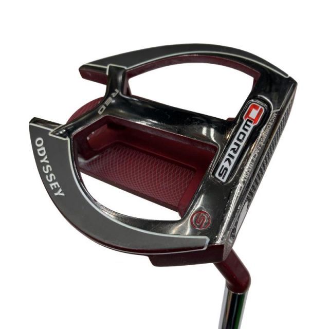【中古】 オデッセイ O WORKS RED 2・BALL FANG 34インチ パター PT スチール (フレックスその他) メンズ 男性用 右利き 右用 Cランク ゴルフクラブ