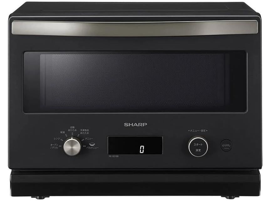 シャープ RE-SD18B オーブンレンジ 18L ブラック RESD18Bma