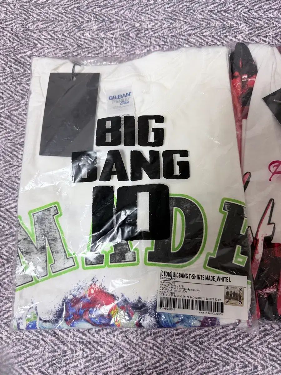 BIGBANG(ビッグバン) メイド Tシャツ 白 L 新品