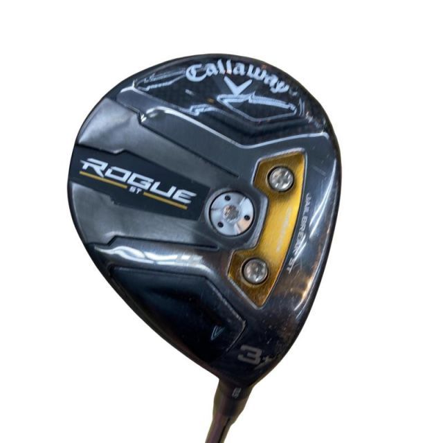 【中古】 キャロウェイ ROGUE ST LS 3W+ フェアウェイウッド FW 純正特注シャフト (フレックスX) メンズ 男性用 右利き 右用 Cランク ゴルフクラブ