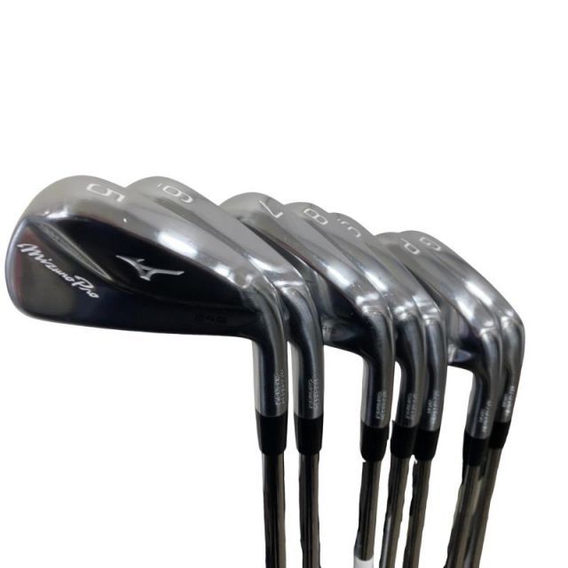 【中古】 ミズノ Mizuno Pro 245 8S アイアンセット IR 純正特注シャフト (フレックスS) メンズ 男性用 右利き 右用 Cランク ゴルフクラブ
