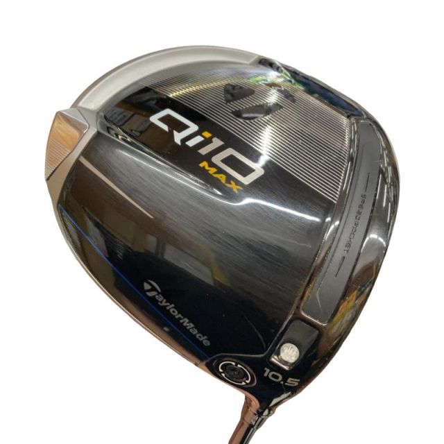 【中古】 テーラーメイド Qi10 MAX 10.5° ドライバー DR Diamana BLUE TM50(Qi10 DR) (フレックスR) メンズ 男性用 右利き 右用 Cランク ゴルフクラブ