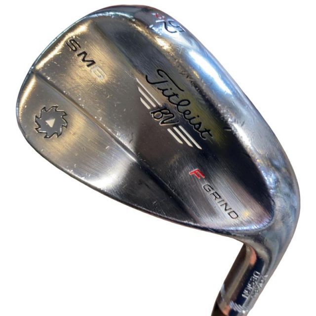 【中古】 タイトリスト VOKEY SPIN MILLED SM6 ツアークロム 52°/12°F ウェッジ WG NS PRO MODUS3 TOUR120 (フレックスS) メンズ 男性用 右利き 右用 Dランク ゴルフクラブ