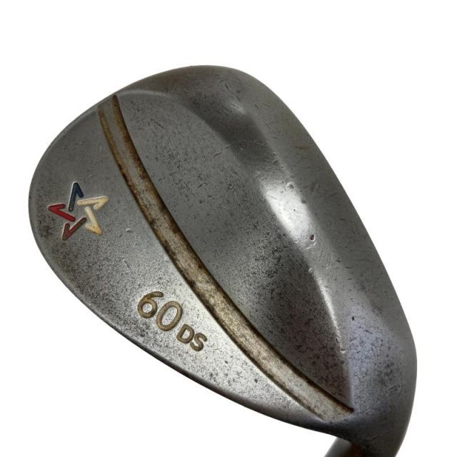 【中古】 アーティザンゴルフ ARTISAN ノンメッキ 60°DS ウェッジ WG Dynamic Gold (フレックスS) メンズ 男性用 右利き 右用 Cランク ゴルフクラブ