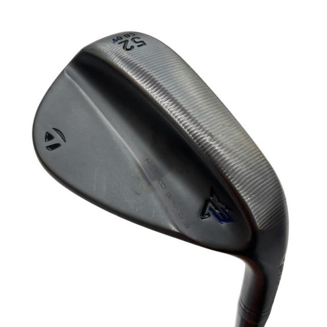 【中古】 テーラーメイド Taylor Made MILLED GRIND 3(ブラック) 52°/09° ウェッジ WG Dynamic Gold (フレックスS) メンズ 男性用 右利き 右用 Cランク ゴルフクラブ