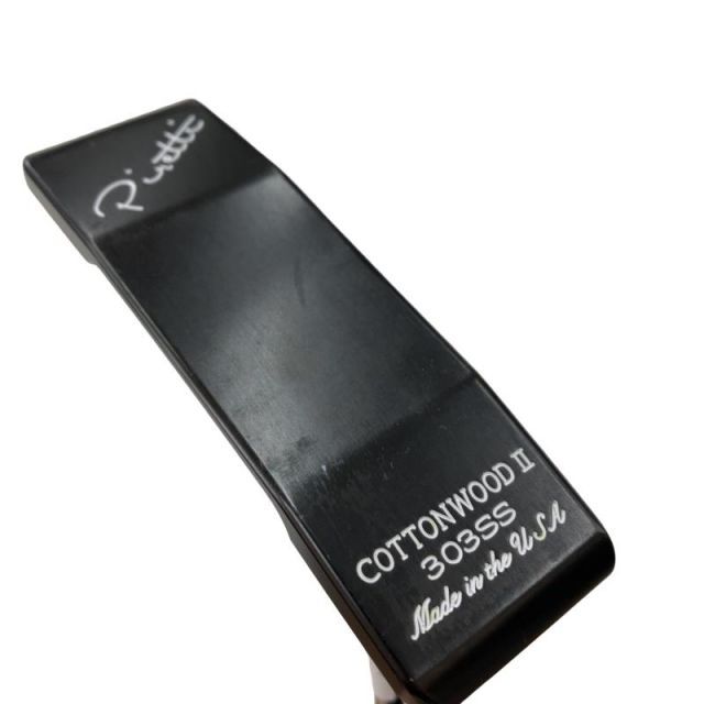 【中古】 Piretti Piretti MIDNIGHT BLACK COTTONWOOD II CS 34インチ パター PT スチール (フレックスその他) メンズ 男性用 右利き 右用 Cランク ゴルフクラブ