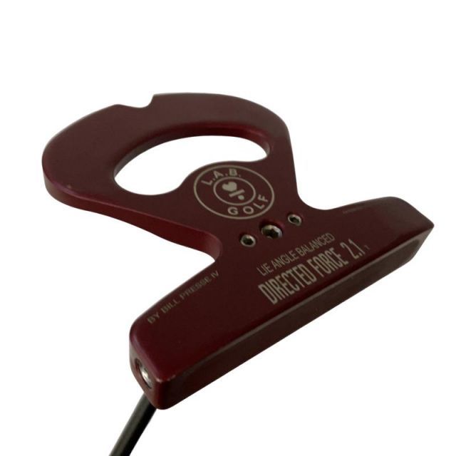 【中古】 L.A.B.GOLF L.A.B.GOLF Directed Force 2.1(RED) 34インチ パター PT スチール (フレックスその他) メンズ 男性用 右利き 右用 Cランク ゴルフクラブ