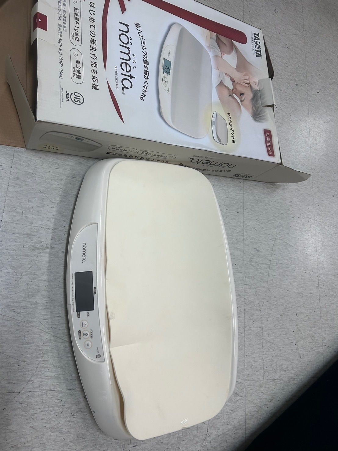 タニタ ベビースケールnometa ノメタ