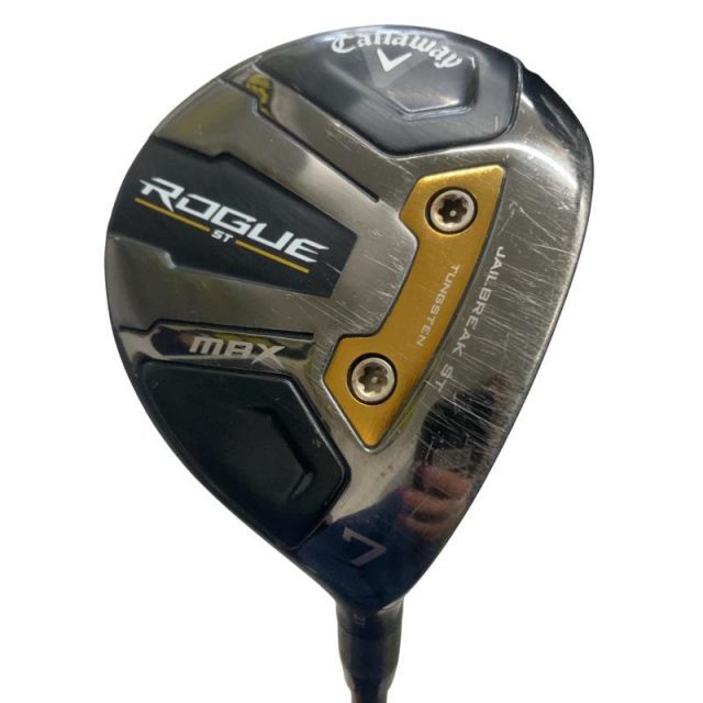 【中古】 キャロウェイ ROGUE ST MAX 7W フェアウェイウッド FW VENTUS 5 for CW(ROGUE ST FW) (フレックスSR) メンズ 男性用 右利き 右用 Cランク ゴルフクラブ