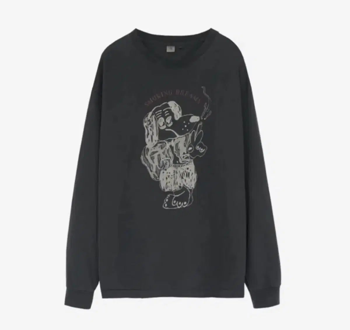 2 POLYTERU ブルードッグ ロングスリーブ パープル チャコール 25ss