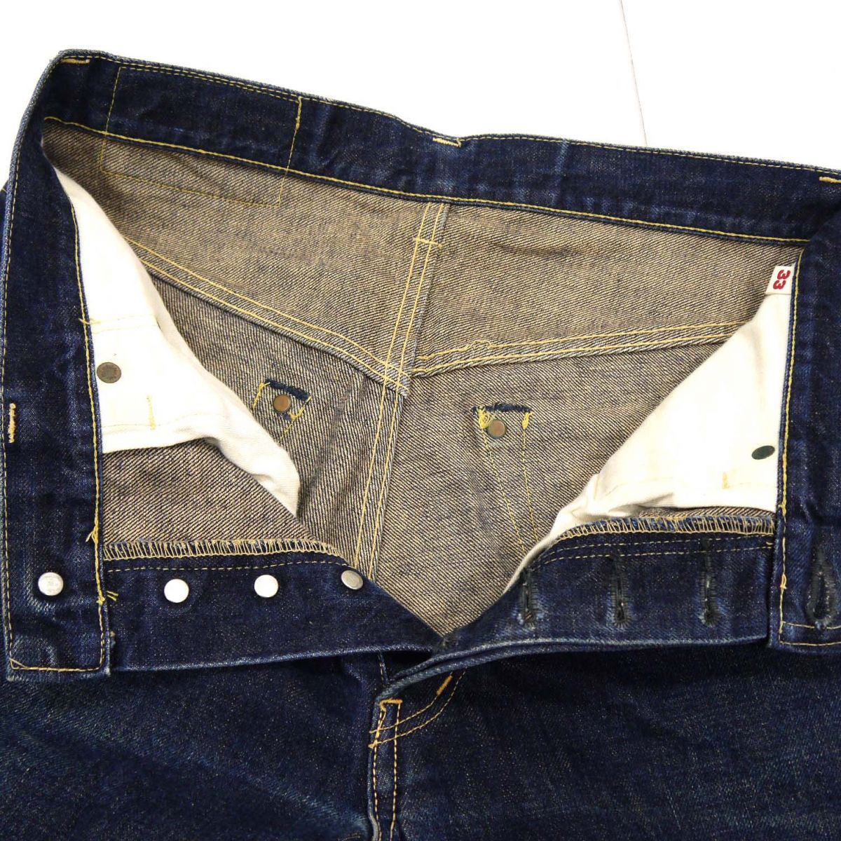 ◇H.R.MARKET PP4XX ジーンズ W33 赤耳 セルビッチ デニムパンツ 