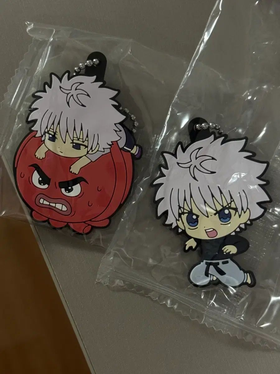 未開封 HUNTER×HUNTER キルア イカルゴ ラバーストラップ キーホルダー