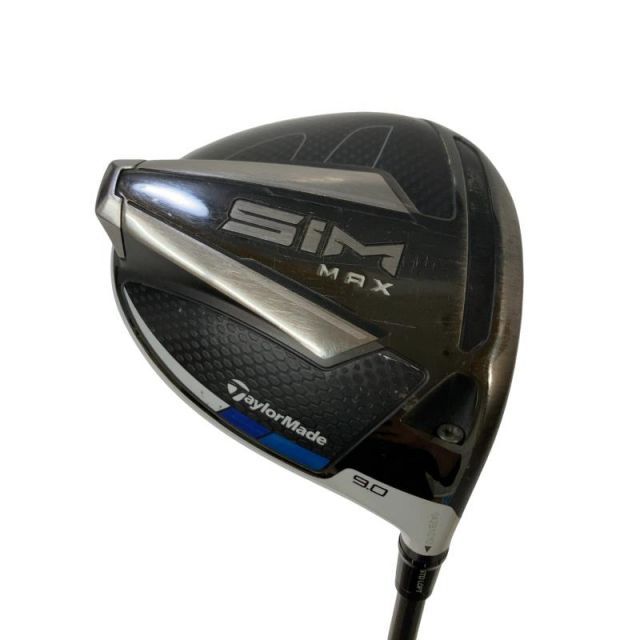 【中古】 テーラーメイド SIM MAX 9° ドライバー DR TENSEI BLUE TM50(DR) (フレックスS) メンズ 男性用 右利き 右用 Cランク ゴルフクラブ