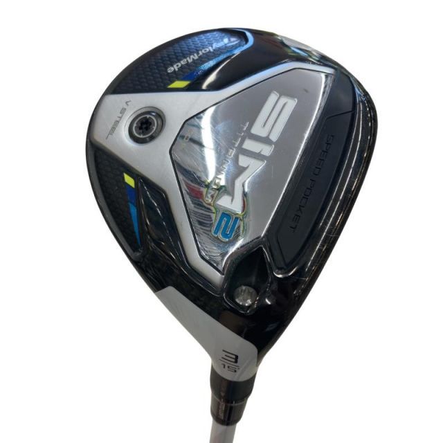 【中古】 テーラーメイド SIM2 3W フェアウェイウッド FW Speeder 661 EVOLUTION VII (フレックスS) メンズ 男性用 右利き 右用 Cランク ゴルフクラブ