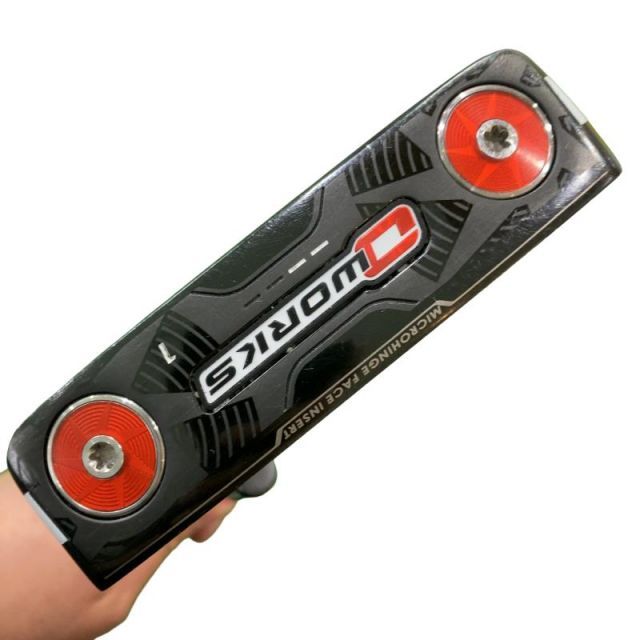 【中古】 オデッセイ O WORKS #1 33インチ パター PT スチール (フレックスその他) メンズ 男性用 右利き 右用 Cランク ゴルフクラブ