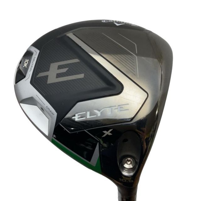 【中古】 キャロウェイ ELYTE X 10Kバージョン 10.5° ドライバー DR VENTUS GREEN 50 for CW(ELYTE DR) (フレックスS) メンズ 男性用 右利き 右用 Cランク ゴルフクラブ