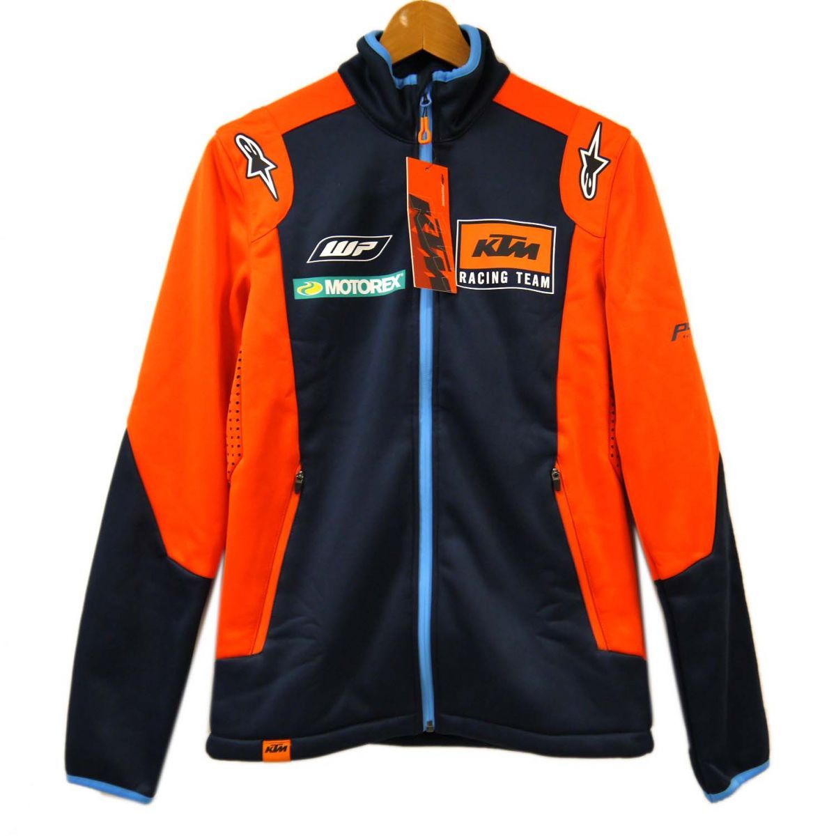 【新品未使用】KTM レプリカチーム ソフトシェルジャケット Sサイズ 新品◇KTM レプリカ チーム ソフトシェルジャケット バイクウェア