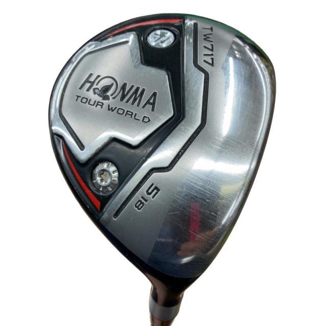 【中古】 本間ゴルフ TOUR WORLD TW717 5W フェアウェイウッド FW VIZARD TZ65 (フレックスSR) メンズ 男性用 右利き 右用 Cランク ゴルフクラブ