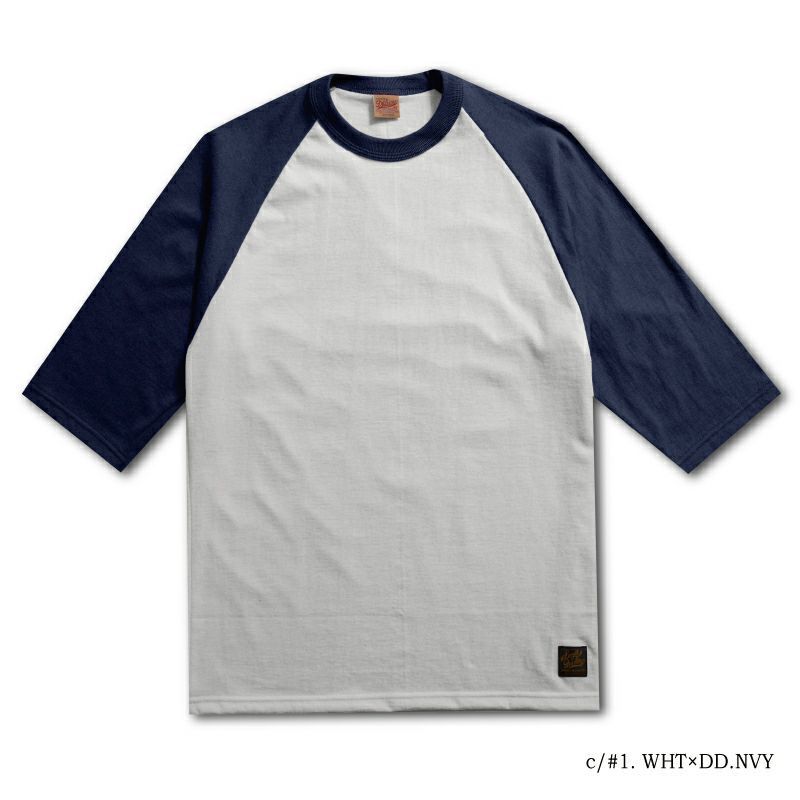 DELUXEWARE 品番:URES-09 3/4SLEEVE PLAIN TSHIRT