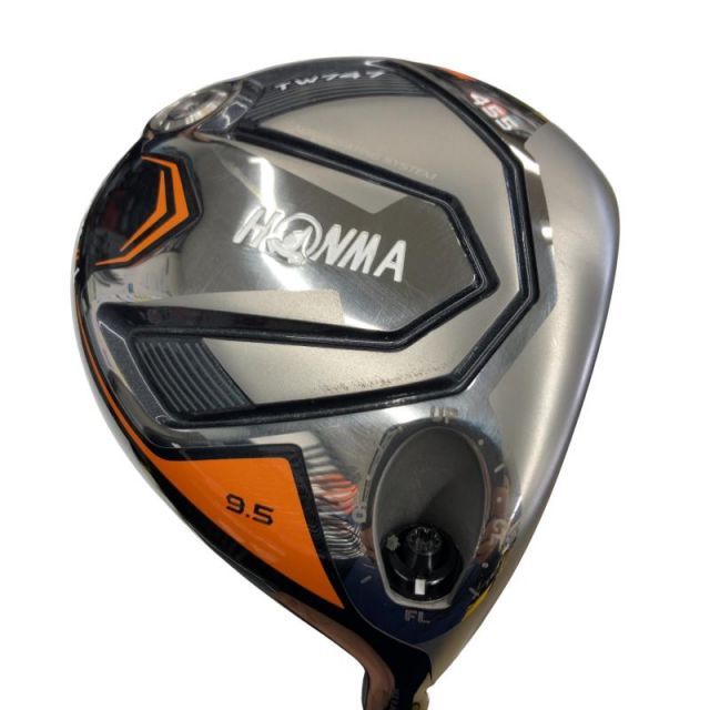 【中古】 本間ゴルフ TOUR WORLD TW747 455 9.5° ドライバー DR VIZARD for 747 50(ドライバー) (フレックスS) メンズ 男性用 右利き 右用 Cランク ゴルフクラブ