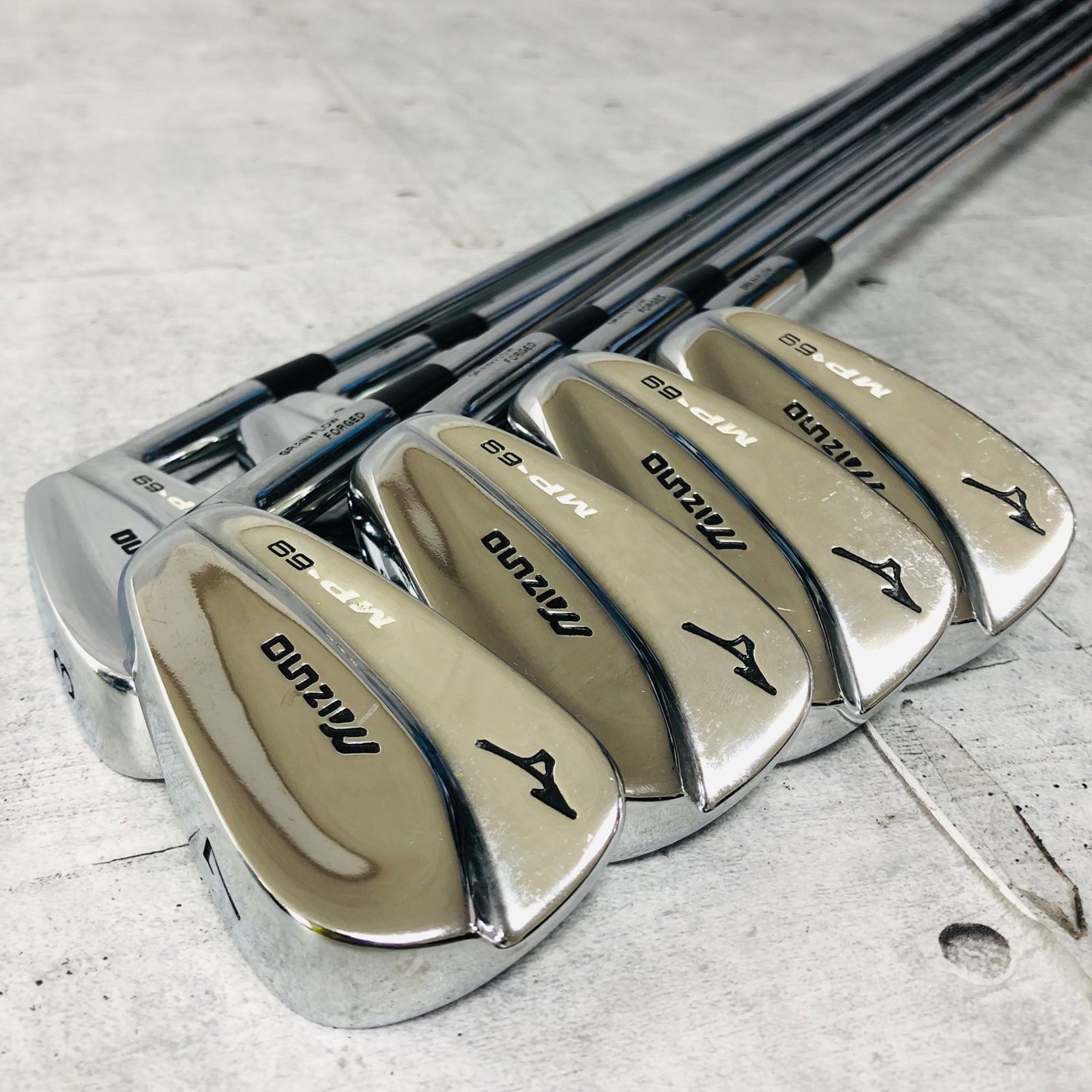MIZUNO ミズノ MP-69 MB マッスルバック アイアン 8本 メンズ ゴルフ クラブ セット 初心者 入門 右利き