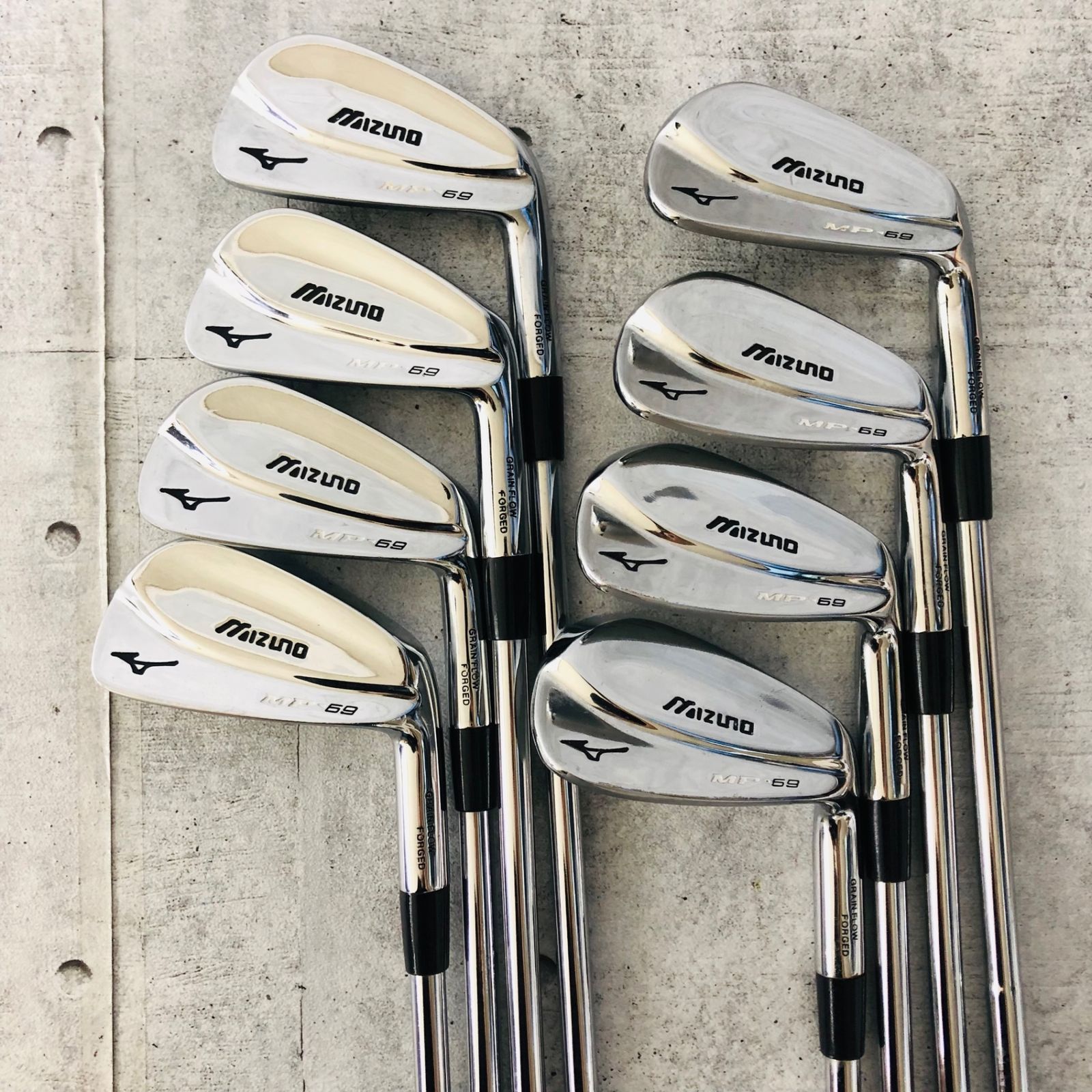 MIZUNO ミズノ MP-69 MB マッスルバック アイアン 8本 メンズ ゴルフ 