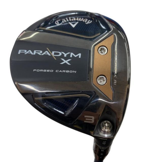 【中古】 キャロウェイ PARADYM X 3W フェアウェイウッド FW VENTUS TR 5 for CW(PARADYM FW) (フレックスR) メンズ 男性用 右利き 右用 Cランク ゴルフクラブ