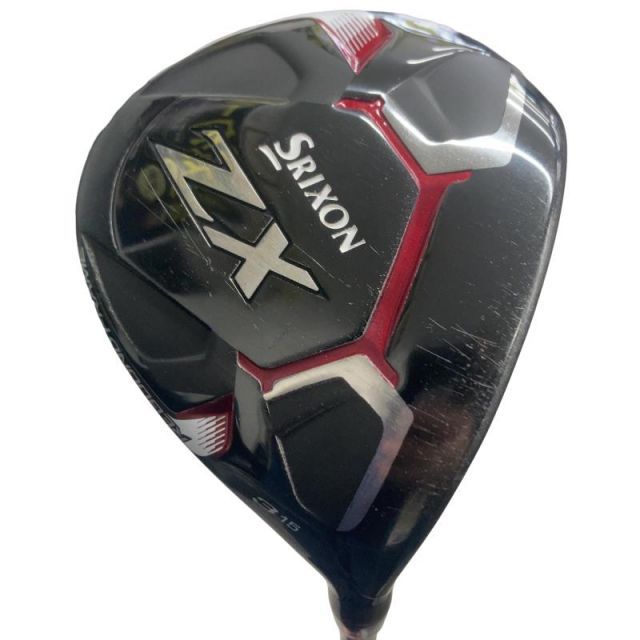 【中古】 ダンロップ SRIXON ZX F 3W フェアウェイウッド FW 純正特注シャフト (フレックスS) メンズ 男性用 右利き 右用 Cランク ゴルフクラブ
