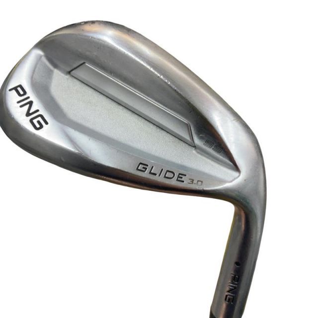【中古】 ピン PING GLIDE 3.0 56°/12° SS ウェッジ WG 純正特注シャフト (フレックスS) メンズ 男性用 右利き 右用 Cランク ゴルフクラブ