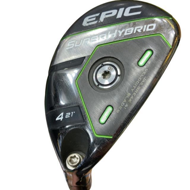 【中古】 キャロウェイ EPIC SUPER HYBRID U4 ユーティリティ UT Diamana 55 for CW(2021 EPIC UT) (フレックスR) メンズ 男性用 右利き 右用 Cランク ゴルフクラブ