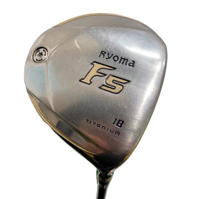 【中古】 リョーマゴルフ Ryoma F シルバー F5 フェアウェイウッド FW Tour AD RF2 (フレックスSR) メンズ 男性用 右利き 右用 Cランク ゴルフクラブ
