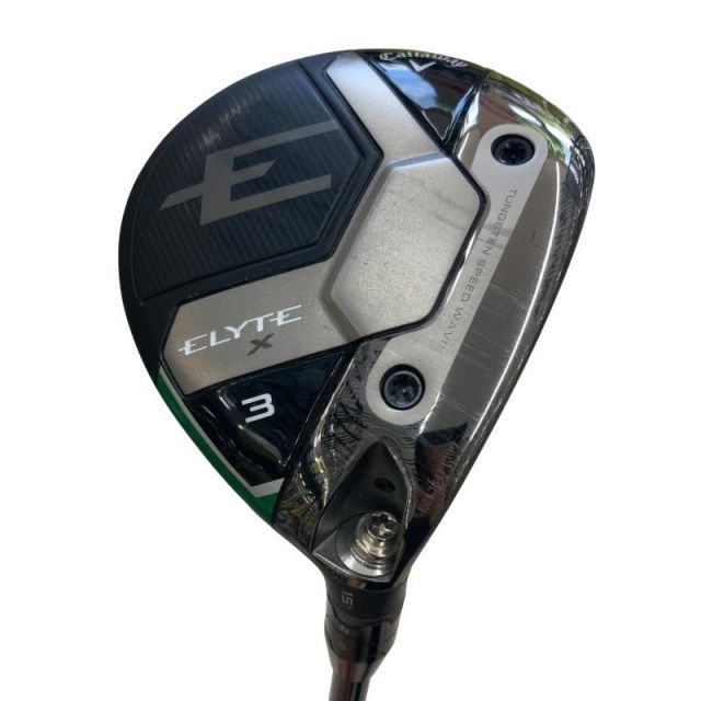 【中古】 キャロウェイ ELYTE X 3W フェアウェイウッド FW VENTUS GREEN 50 for CW(ELYTE FW) (フレックスS) メンズ 男性用 右利き 右用 Cランク ゴルフクラブ