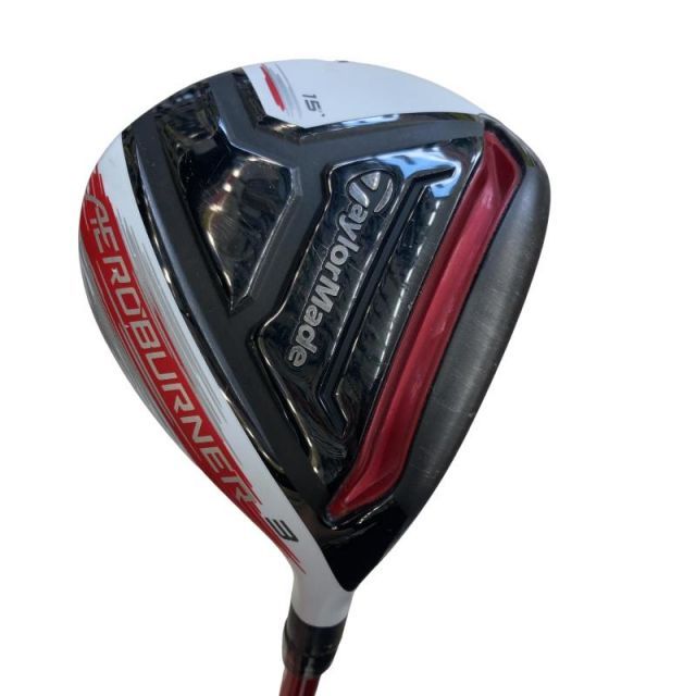 【中古】 テーラーメイド AERO BURNER 3W フェアウェイウッド FW TM1-215(フェアウェイ) (フレックスSR) メンズ 男性用 右利き 右用 Cランク ゴルフクラブ