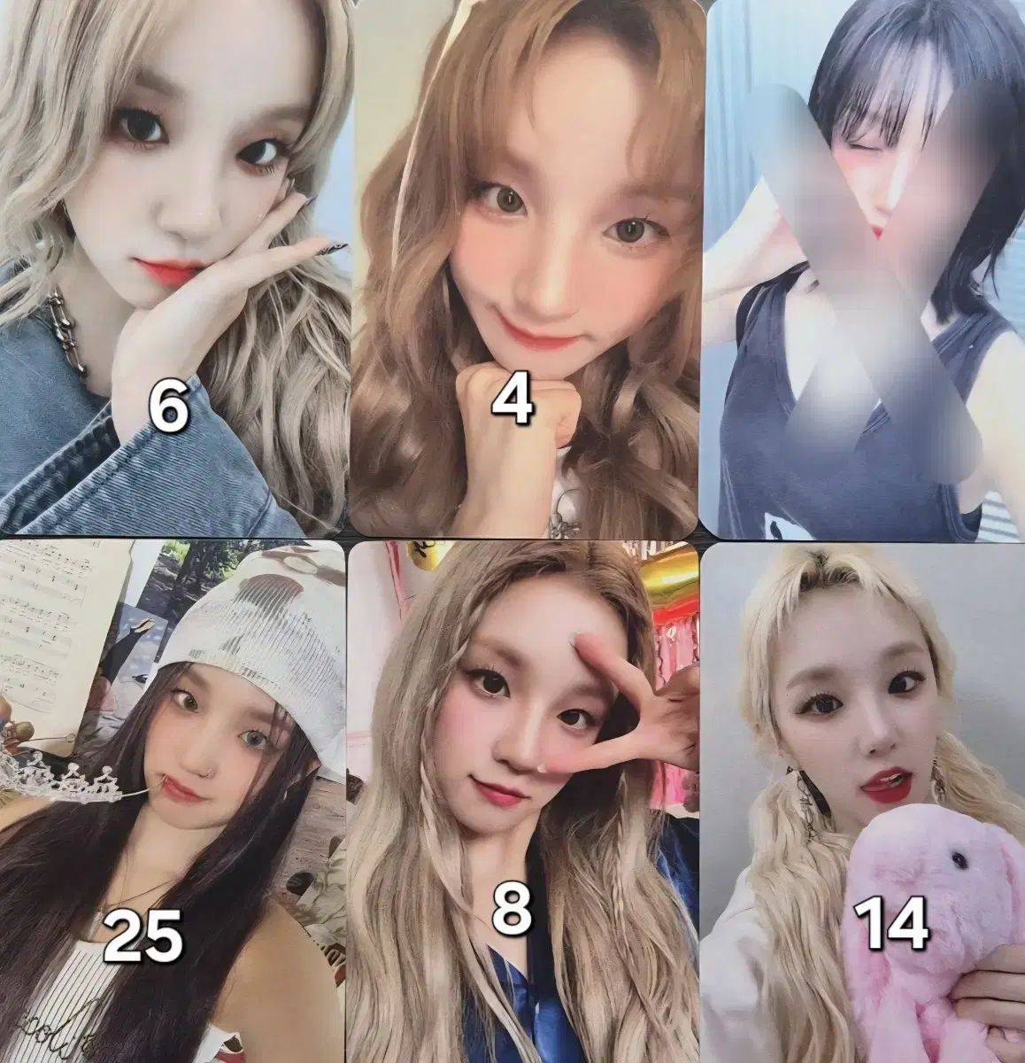 (G)I-DLE ウギ 公開番組 サノク レア 歌 特典 トレカ 出品