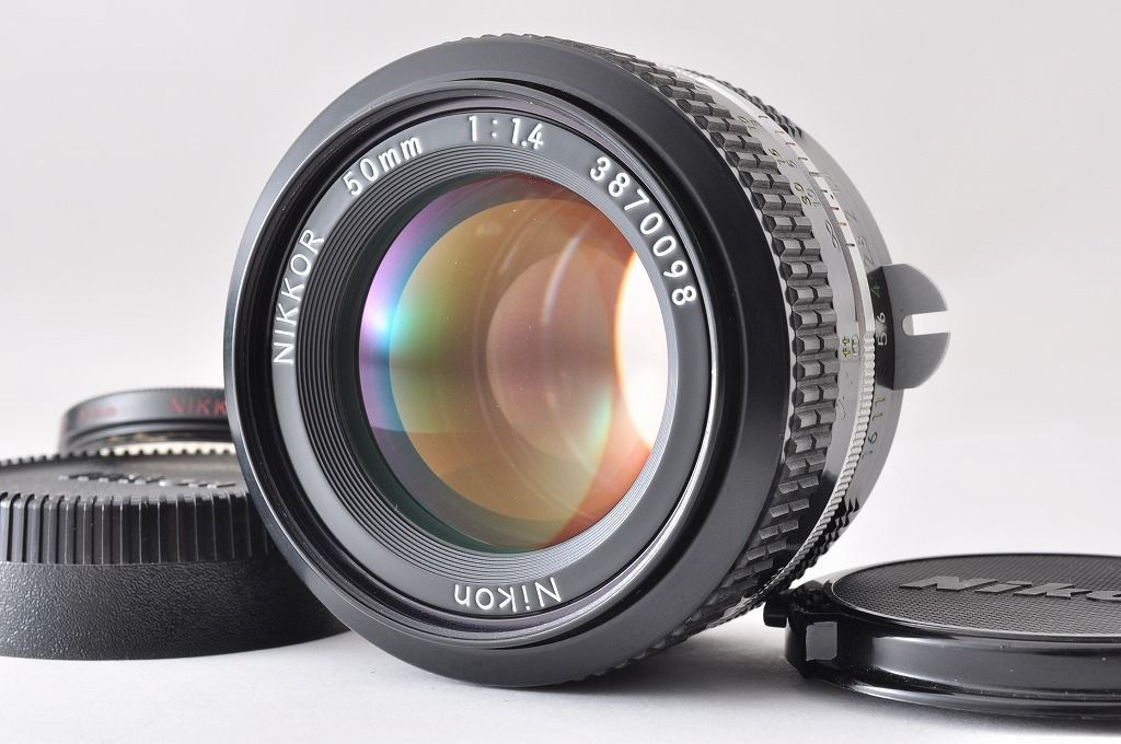 【2ヶ月保証付き】Nikon ニコン New Nikkor 50mm F1.4 MF 単焦点 オールドレンズ #1435