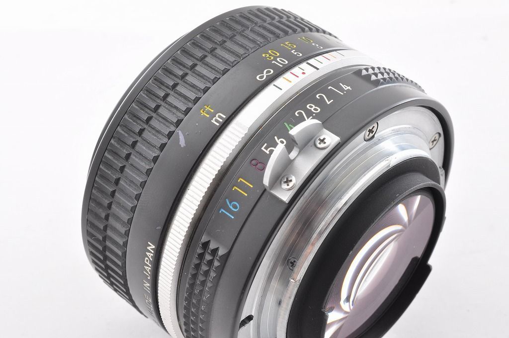 【2ヶ月保証付き】Nikon ニコン New Nikkor 50mm F1.4 MF 単焦点 オールドレンズ #1435 【2ヶ月保証付き】Nikon ニコン New Nikkor 50mm F1.4 MF 単焦点 オールドレンズ #1435