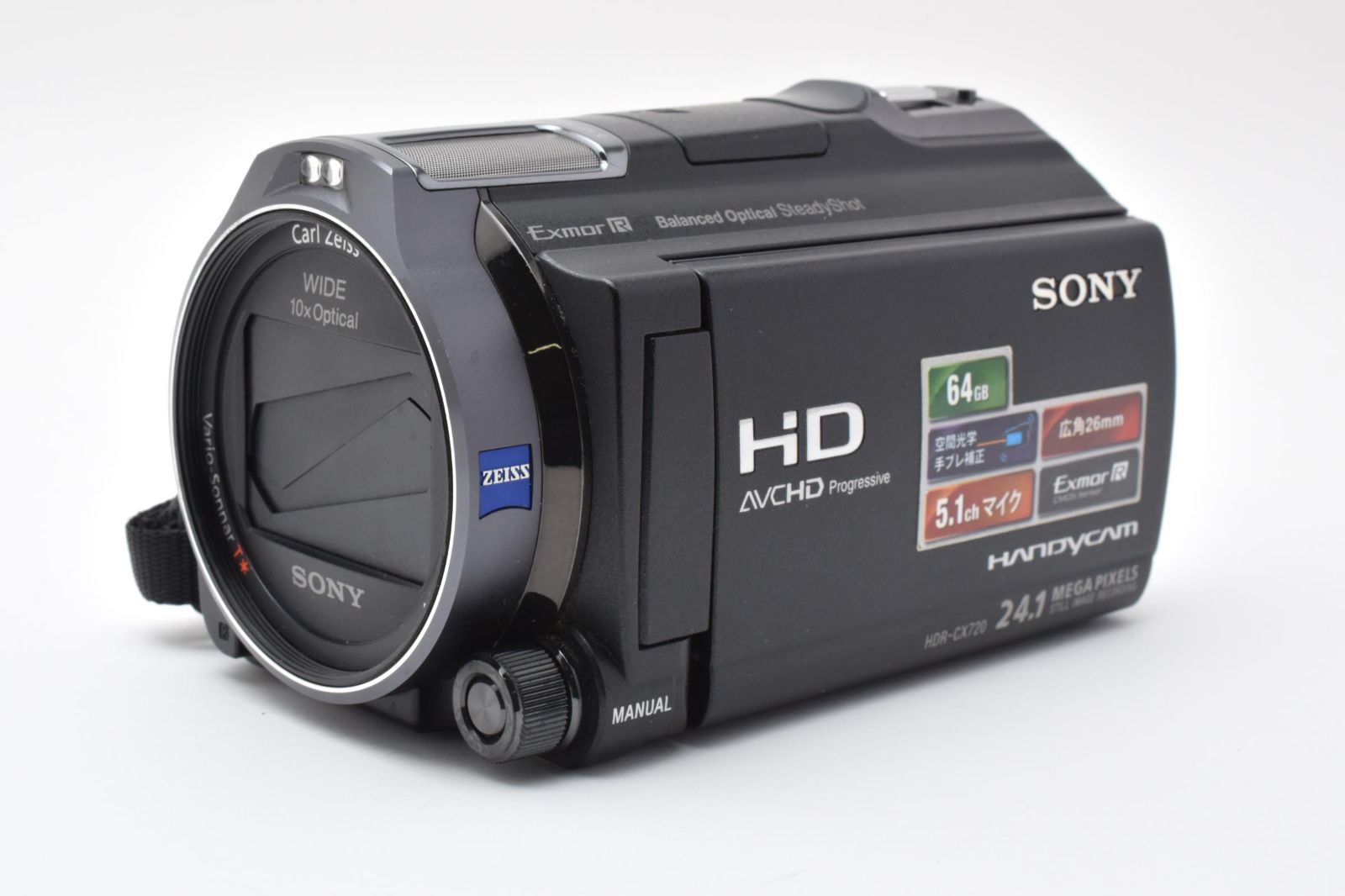 SONY　HDR-CX720 ジャンク ☆ジャンク☆ SONY ソニー HDR-CX720V ブラック #26031521 - メルカリ