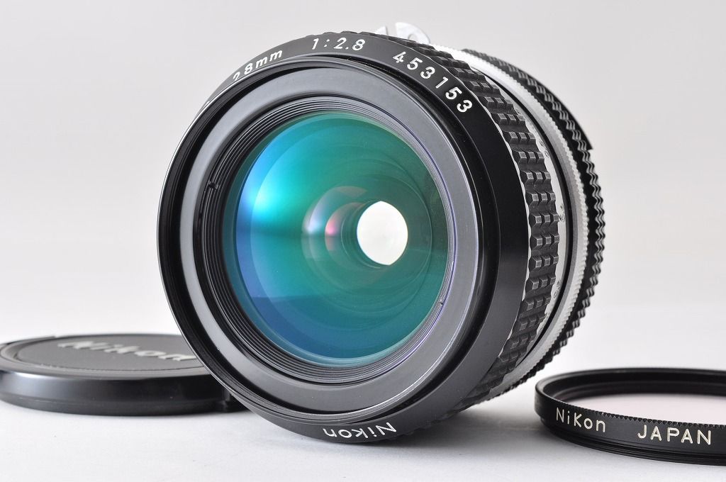 【2ヶ月保証付き】Nikon Ai Nikkor 28mm F2.8 MF広角単焦点レンズ Fマウント #1436