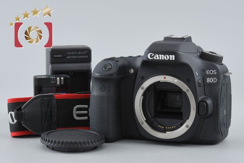 【中古】Canon キヤノン EOS 80D デジタル一眼レフカメラ